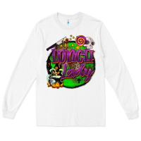 White halloween lunch lady Long Sleeve Tee - BarkalooDesign