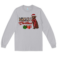 Moon Dust merry christmas labrador retriever Long Sleeve Tee - RanaPortraitStore