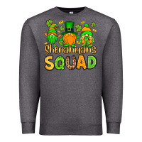 Charcoal Heather St. Patrick's Shenanigans squad gnomies Premium Sweatshirt - OliviaCreatesArt