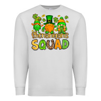 Dove Grey St. Patrick's Shenanigans squad gnomies Premium Sweatshirt - OliviaCreatesArt