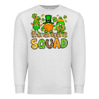 Oatmeal Heather St. Patrick's Shenanigans squad gnomies Premium Sweatshirt - OliviaCreatesArt