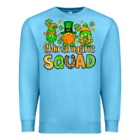 Ocean Blue St. Patrick's Shenanigans squad gnomies Premium Sweatshirt - OliviaCreatesArt
