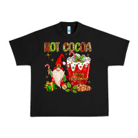 Black Christmas gnome hot cocoa Urban Heavy Tee - MaliasSmallBusiness