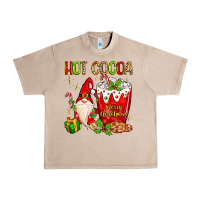 French Oak Christmas gnome hot cocoa Urban Heavy Tee - MaliasSmallBusiness