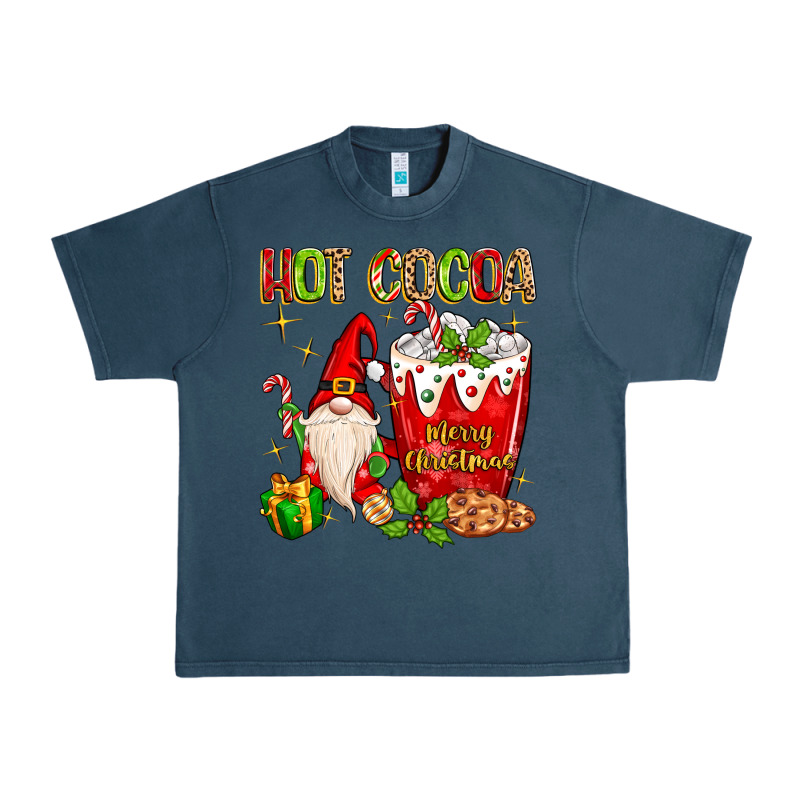 Christmas Gnome Hot Cocoa Urban Heavy Tee by MaliasSmallBusiness | Teevron