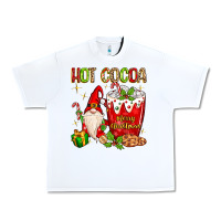White Christmas gnome hot cocoa Urban Heavy Tee - MaliasSmallBusiness
