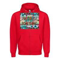 Red probably late for something tumbler 3 Zipper Hoodie - CowGirlArtShop