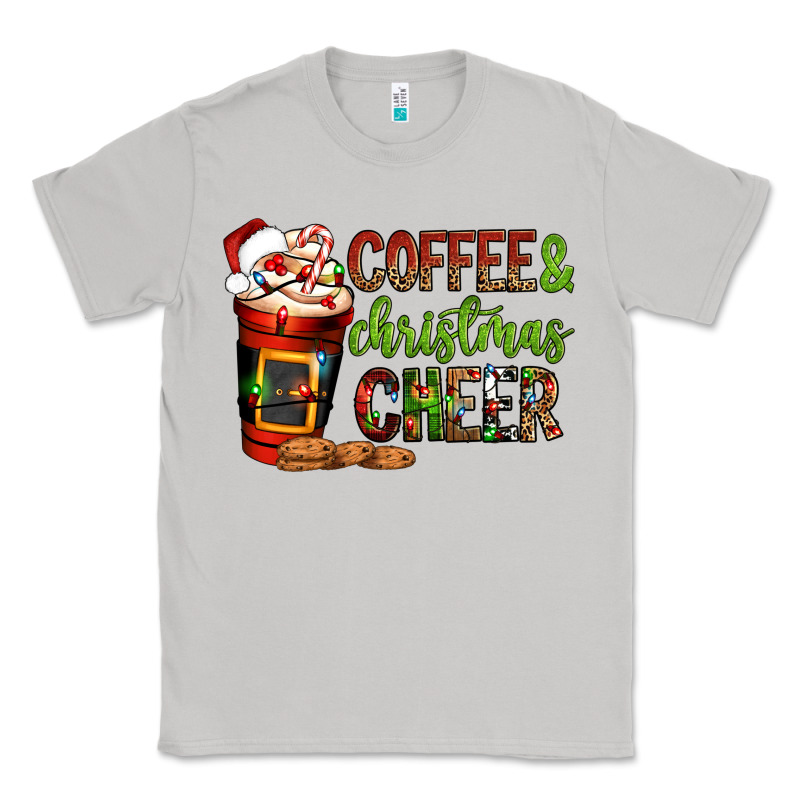 Coffee And Christmas Cheer Classic Tee by NancyCooperArtShop | Teevron