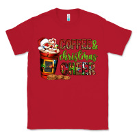 Red Coffee and Christmas cheer Classic Tee - NancyCooperArtShop