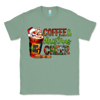 Sage Coffee and Christmas cheer Classic Tee - NancyCooperArtShop