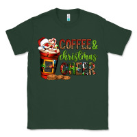 Sports Green Coffee and Christmas cheer Classic Tee - NancyCooperArtShop