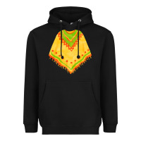 Black mexican poncho fa element Heavyweight Hoodie - FaDigitalArtStudio
