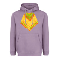 Lavender mexican poncho fa element Heavyweight Hoodie - FaDigitalArtStudio