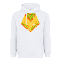 White mexican poncho fa element Heavyweight Hoodie - FaDigitalArtStudio