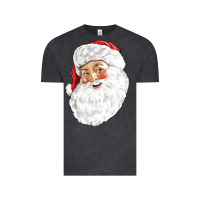 Vintage Black Santa Vintage Tee - NancyCooperArtShop