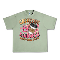 Oil Green caffeine and kindness brewtiful blend Urban Heavy Tee - JahusDesignShop