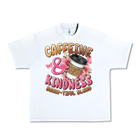 White caffeine and kindness brewtiful blend Urban Heavy Tee - JahusDesignShop