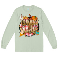 Matcha fall  lunch lady Long Sleeve Tee - BarkalooDesign