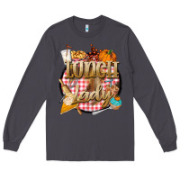 Smoke fall  lunch lady Long Sleeve Tee - BarkalooDesign