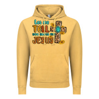 Vintage Mustard let me tell you about my jesus Vintage Hoodie - MaliasSmallBusiness