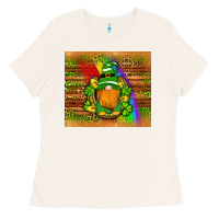 Bone st patricks gnomes rainbow Ladies Tee - Artiststas