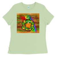 Matcha st patricks gnomes rainbow Ladies Tee - Artiststas
