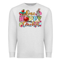 Oatmeal Heather Easter Day One hoppy Teacher Premium Sweatshirt - OliviaCreatesArt