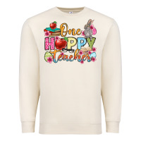 Sandshell Easter Day One hoppy Teacher Premium Sweatshirt - OliviaCreatesArt