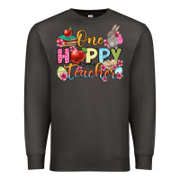 Smoke Easter Day One hoppy Teacher Premium Sweatshirt - OliviaCreatesArt