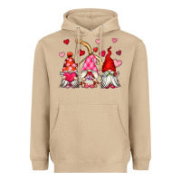 Mushroom valentine's day gnomes Heavyweight Hoodie - OliviaCreatesArt