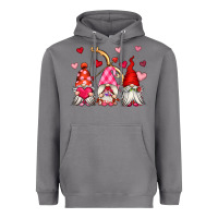 Storm valentine's day gnomes Heavyweight Hoodie - OliviaCreatesArt