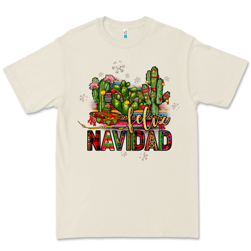 Feliz Navidad Cactus Premium Tee by JahusDesignShop | Teevron