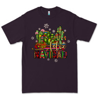 Plum feliz navidad cactus Premium Tee - JahusDesignShop