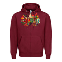 Burgundy cinco de mayo barber Zipper Hoodie - CowGirlArtShop