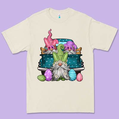 Easter Gnomes Farm Truck Premium Tee Designed By Jasminsmagicworld