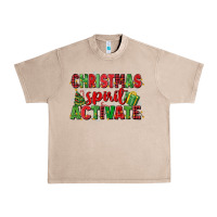 French Oak christmas spirit activate Urban Heavy Tee - MaliasSmallBusiness
