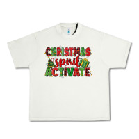 Pistachio christmas spirit activate Urban Heavy Tee - MaliasSmallBusiness