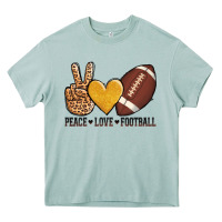 Arona peace love football Heavy Core Tee - AdoDesignShop