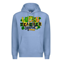 Colony Blue Lucky Teacher Squad St. Patrick's Day Premium Hoodie - CowGirlArtShop