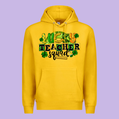Lucky Teacher Squad St. Patrick's Day Premium Hoodie Designed By Cowgirlartshop
