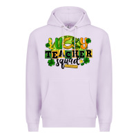 Lilac Lucky Teacher Squad St. Patrick's Day Premium Hoodie - CowGirlArtShop