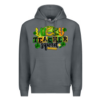 Rock Lucky Teacher Squad St. Patrick's Day Premium Hoodie - CowGirlArtShop