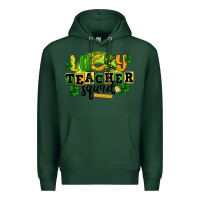 Sports Green Lucky Teacher Squad St. Patrick's Day Premium Hoodie - CowGirlArtShop