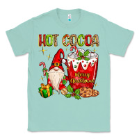 Seafoam christmas gnome hot cocoa Classic Tee - MaliasSmallBusiness