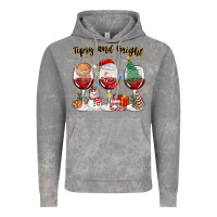 Cloud Rock tipsy and bright christmas Vintage Hoodie - MaliasSmallBusiness