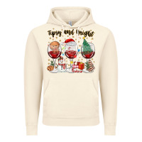 Vintage Artic tipsy and bright christmas Vintage Hoodie - MaliasSmallBusiness