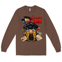 Chestnut senior 2023 gnome Long Sleeve Tee - BarkalooDesign
