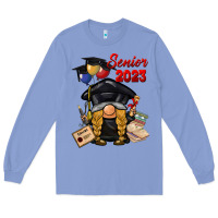 Colony Blue senior 2023 gnome Long Sleeve Tee - BarkalooDesign