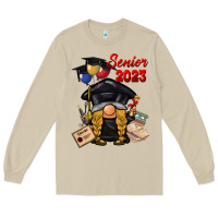 Mushroom senior 2023 gnome Long Sleeve Tee - BarkalooDesign