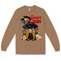 Toasted Coconut senior 2023 gnome Long Sleeve Tee - BarkalooDesign